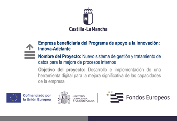 PROYECTO: NUEVO SISTEMA DE GESTIÓN Y TRATAMIENTO DE DATOS PARA LA MEJORA DE PROCESOS INTERNOS